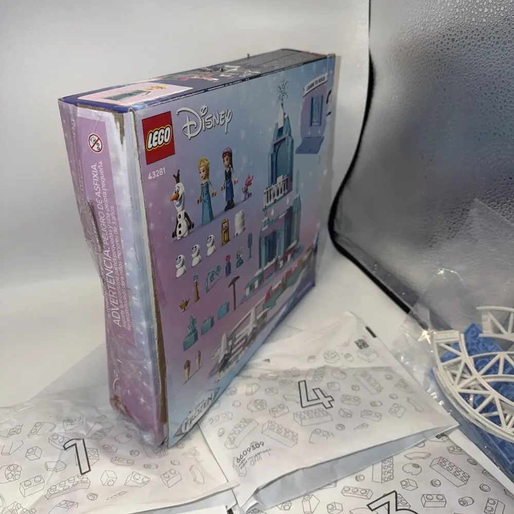 LEGO Disney Frozen Elsa’s Ice Castle & Snow Ride Adventure Open Box/box Damaged - Picture 8 of 8